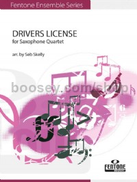 Drivers License (Saxophone Quartet Score & Parts)